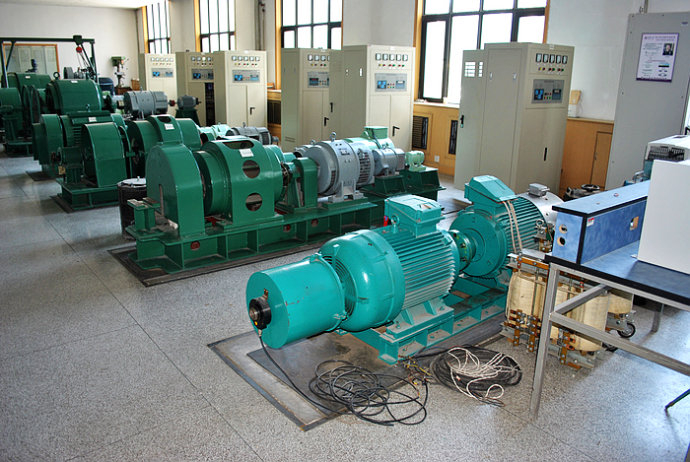 平山某热电厂使用我厂的YKK高压电机提供动力